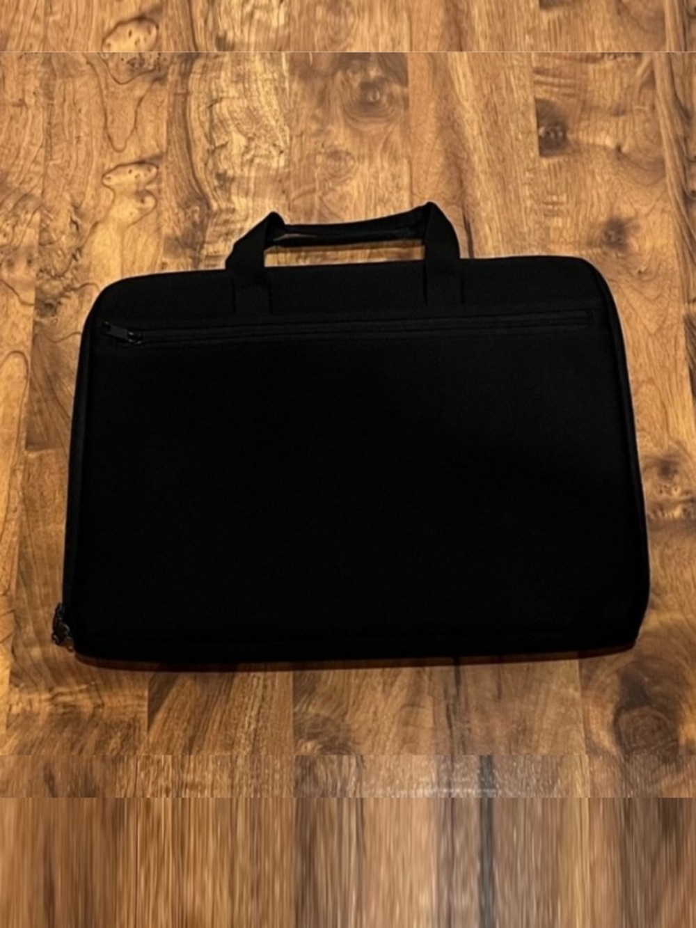 Black Laptop / Tablet Sleeve - Full Zipper with Handles